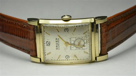 vintage gruen curvex watches.